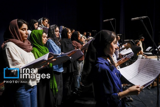 گزارش تصویری | تمرین ارکستر سمفونیک تهران