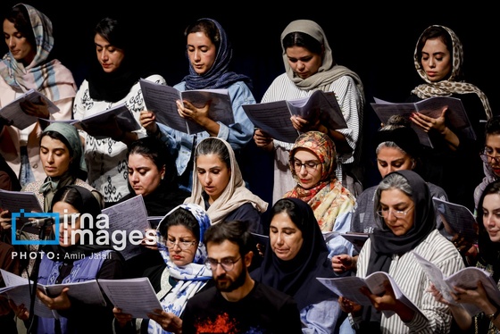 گزارش تصویری | تمرین ارکستر سمفونیک تهران