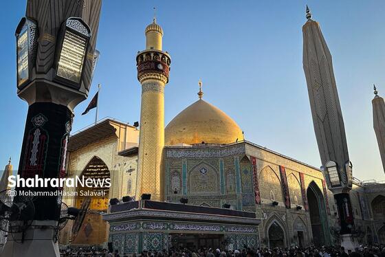 گزارش تصویری | نجف؛ حرم امام علی (ع) در آستانه اربعین حسینی