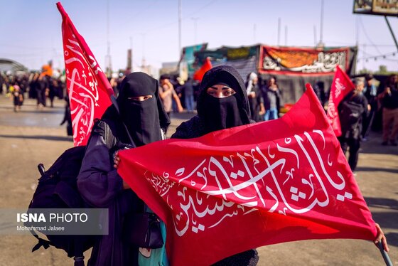گزارش تصویری | نجف و کربلا یک روز مانده به اربعین ۱۴۴۸