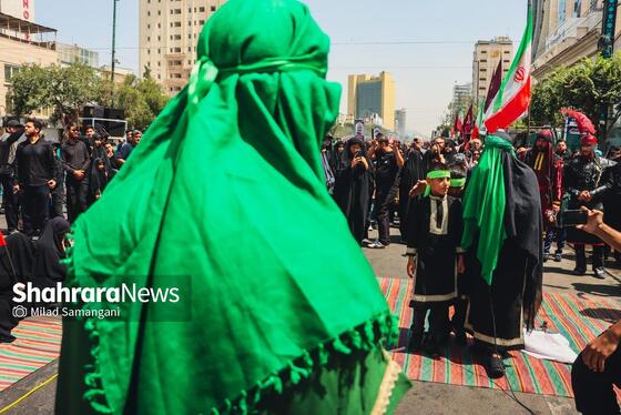 گزارش تصویری | مراسم جاماندگان اربعین حسینی در مشهد