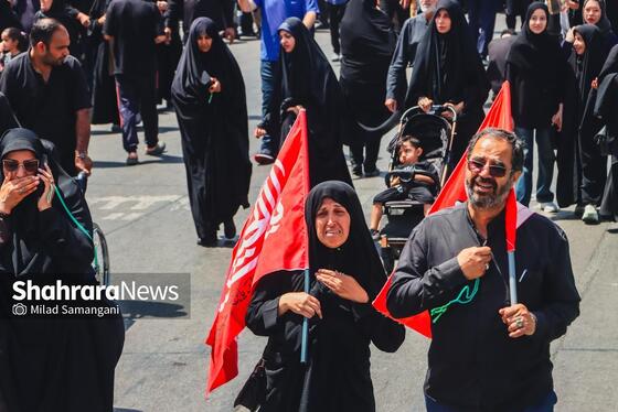 گزارش تصویری | مراسم جاماندگان اربعین حسینی در مشهد