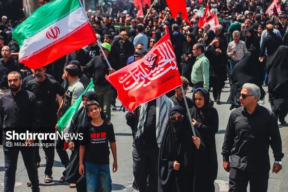 گزارش تصویری | مراسم جاماندگان اربعین حسینی در مشهد