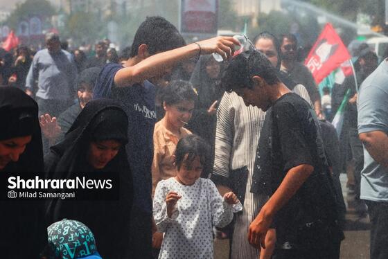 گزارش تصویری | مراسم جاماندگان اربعین حسینی در مشهد