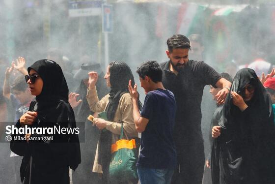 گزارش تصویری | مراسم جاماندگان اربعین حسینی در مشهد