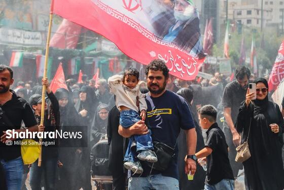 گزارش تصویری | مراسم جاماندگان اربعین حسینی در مشهد