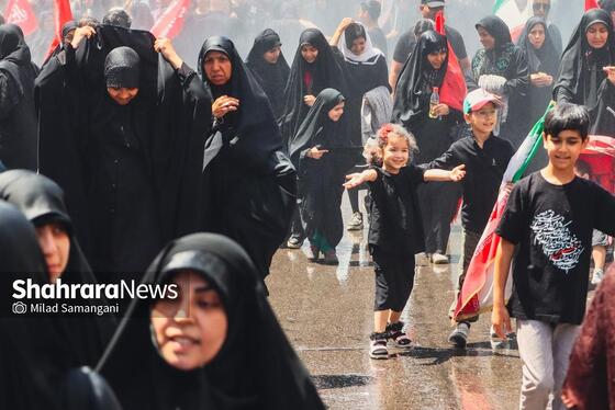 گزارش تصویری | مراسم جاماندگان اربعین حسینی در مشهد