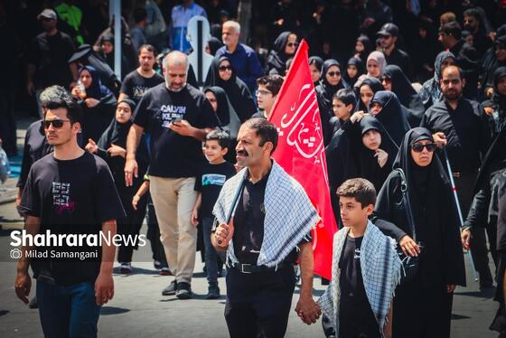 گزارش تصویری | مراسم جاماندگان اربعین حسینی در مشهد