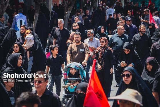 گزارش تصویری | مراسم جاماندگان اربعین حسینی در مشهد