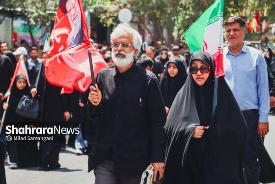 گزارش تصویری | مراسم جاماندگان اربعین حسینی در مشهد