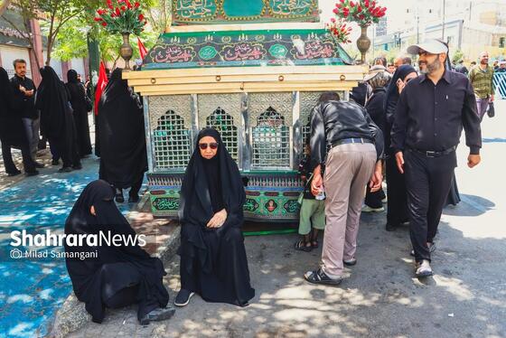 گزارش تصویری | مراسم جاماندگان اربعین حسینی در مشهد