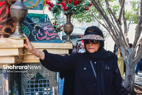 گزارش تصویری | مراسم جاماندگان اربعین حسینی در مشهد