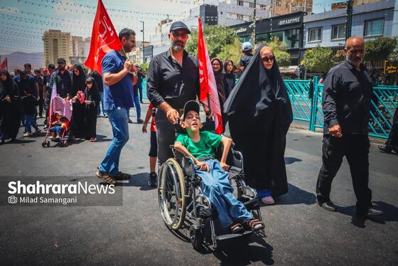 گزارش تصویری | مراسم جاماندگان اربعین حسینی در مشهد