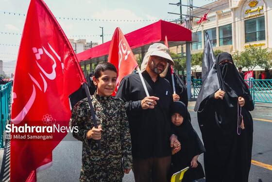 گزارش تصویری | مراسم جاماندگان اربعین حسینی در مشهد