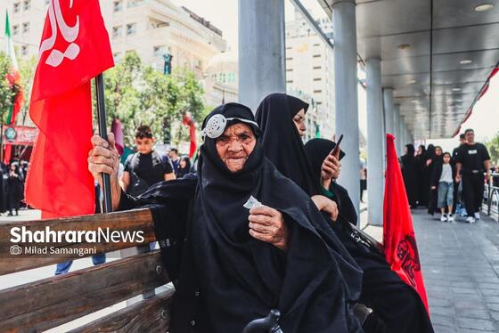 گزارش تصویری | مراسم جاماندگان اربعین حسینی در مشهد