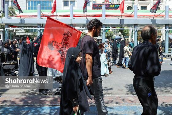 گزارش تصویری | مراسم جاماندگان اربعین حسینی در مشهد (۲)