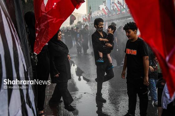 گزارش تصویری | مراسم جاماندگان اربعین حسینی در مشهد ۳