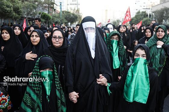 گزارش تصویری | مراسم جاماندگان اربعین حسینی در مشهد ۳