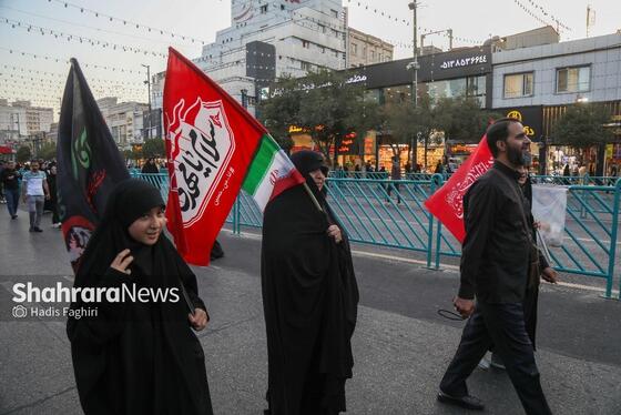 گزارش تصویری | مراسم جاماندگان اربعین حسینی در مشهد ۳