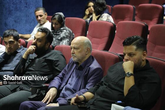 گزارش تصویری | مراسم رونمایی از مستند «شنا در غم» و هشت فیلم کوتاه دیگر در سینما اطلس مشهد