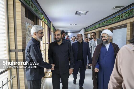 گزارش تصویری | بازدید مدیران استانی و شهری از موسسه فرهنگی شهرآرا به مناسبت روز خبرنگار - ۱