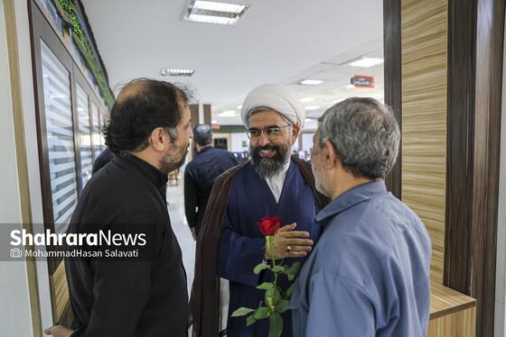 گزارش تصویری | بازدید مدیران استانی و شهری از موسسه فرهنگی شهرآرا به مناسبت روز خبرنگار - ۱
