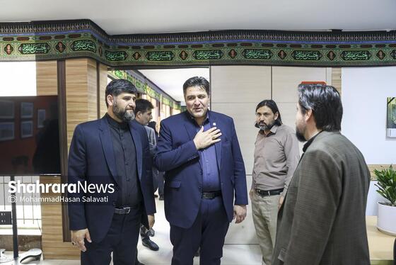 گزارش تصویری | بازدید مدیران استانی و شهری از موسسه فرهنگی شهرآرا به مناسبت روز خبرنگار - ۱