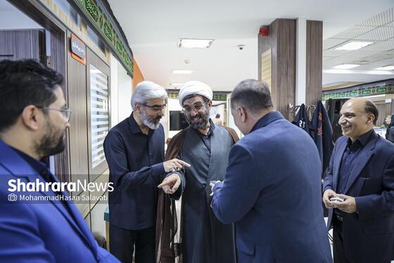 گزارش تصویری | بازدید مدیران استانی و شهری از موسسه فرهنگی شهرآرا به مناسبت روز خبرنگار - ۱