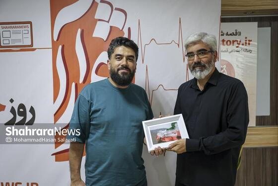 گزارش تصویری | بازدید مدیران استانی و شهری از موسسه فرهنگی شهرآرا به مناسبت روز خبرنگار - ۱