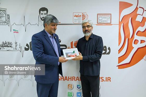 گزارش تصویری | بازدید مدیران استانی و شهری از موسسه فرهنگی شهرآرا به مناسبت روز خبرنگار - ۲