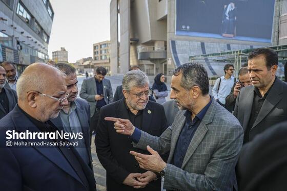 گزارش تصویری | آغاز بهره برداری از ایستگاه بسیج خط ۳ قطار شهری مشهد