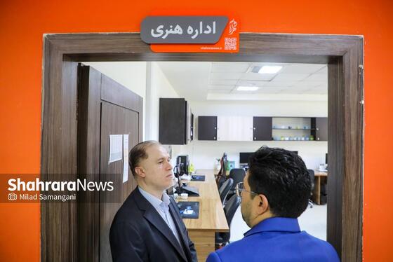 گزارش تصویری | بازدید مدیران استانی و شهری از موسسه فرهنگی شهرآرا به مناسبت روز خبرنگار (۱۸ مرداد ۱۴۰۵)