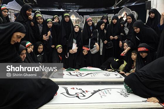 گزارش تصویری | قرار نوجوانی؛ آغاز خدمت خادمان نوجوان مشهدی در دهه آخر ماه صفر