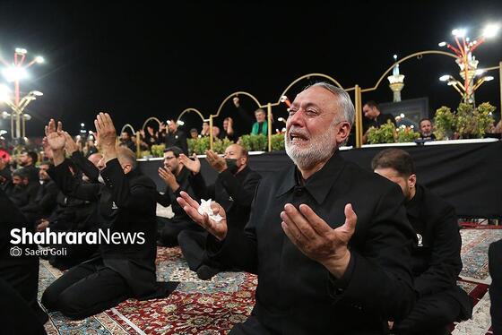 گزارش تصویری | مراسم خطبه خوانی حرم مطهر رضوی در شب شهادت امام رضا(ع)