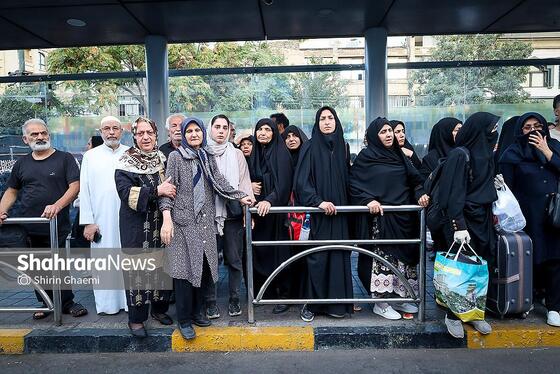گزارش تصویری | خدمات شهری پای کار زائران