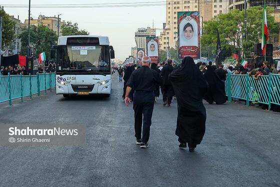 گزارش تصویری | خدمات شهری پای کار زائران