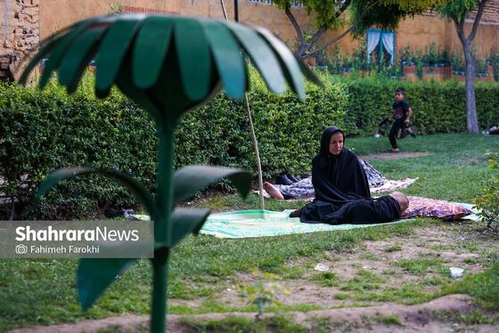 گزارش تصویری | زائران، همسایه‌ حرم
