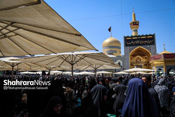 گزارش تصویری | عزاداری روز شهادت امام رضا (ع) در حرم مطهر رضوی