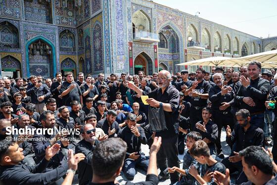 گزارش تصویری | عزاداری روز شهادت امام رضا (ع) در حرم مطهر رضوی