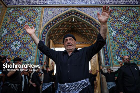 گزارش تصویری | عزاداری روز شهادت امام رضا (ع) در حرم مطهر رضوی