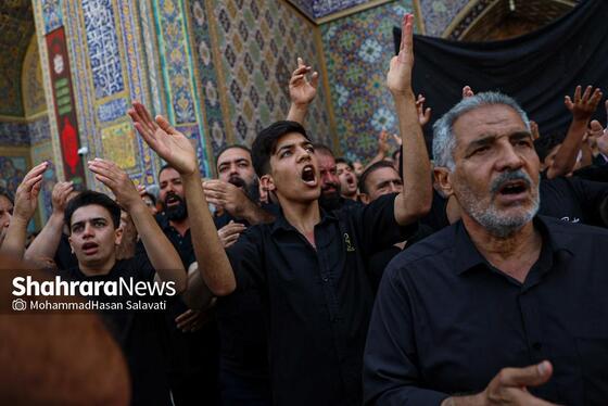 گزارش تصویری | عزاداری روز شهادت امام رضا (ع) در حرم مطهر رضوی