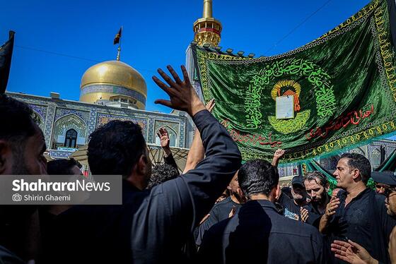 گزارش تصویری | عزاداری روز شهادت امام رضا (ع) در مشهد (۳)
