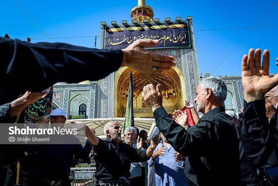 گزارش تصویری | عزاداری روز شهادت امام رضا (ع) در مشهد (۳)