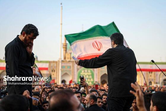 گزارش تصویری | آیین چهارپایه خوانی عصر شهادت امام رضا (ع) در حرم مطهر رضوی