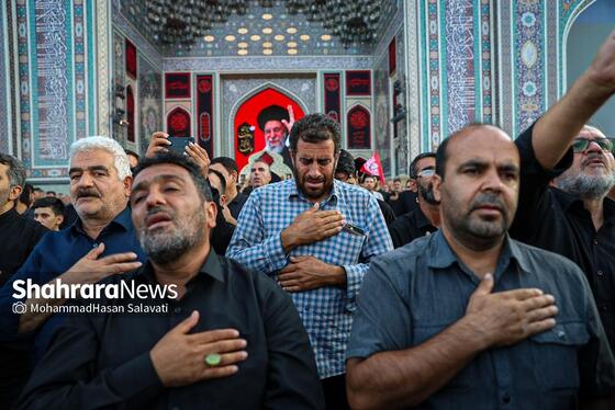 گزارش تصویری | آیین چهارپایه خوانی عصر شهادت امام رضا (ع) در حرم مطهر رضوی