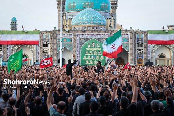 گزارش تصویری | آیین چهارپایه خوانی عصر شهادت امام رضا (ع) در حرم مطهر رضوی