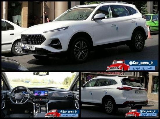 شاسی بلند چینی جدید بازار ایران در خیابان‌ها رویت شد + عکس