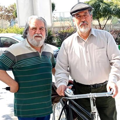 حمیدرضا سهیلی می‌خواهد با رکاب‌زنی، پیام یکرنگی و دوستی را میان هنرمندان شهر ترویج کند