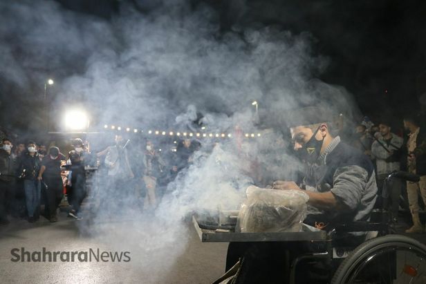 حال و هوای مشهد مقدس در شب شهادت ثامن الحجج + فیلم و عکس