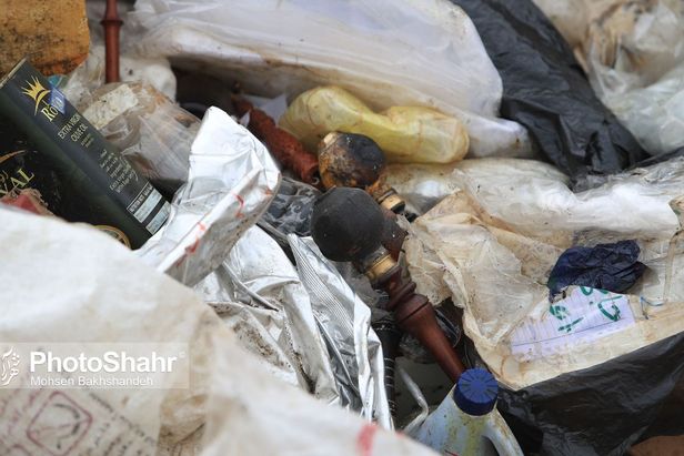 امحاء ۱۶ تن انواع مخدر صنعتی در مشهد + ویدئو